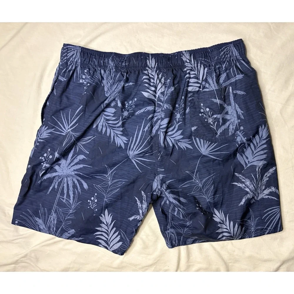 Colosseum Ole Miss Revels Hawaiin Shorts Men's Size 3XL Blue Floral Tropical
